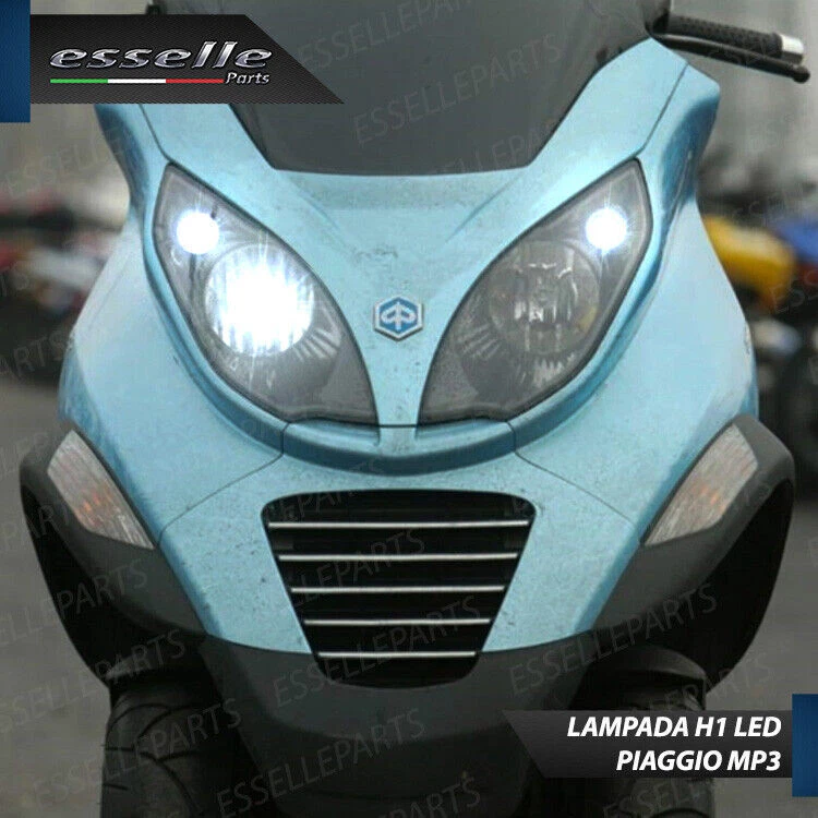 KIT FARO A LED PIAGGIO MP3 ANABBAGLIANTE ABBAGLIANTE POSIZIONE H1 T10 6000K - Immagine 2 di 4