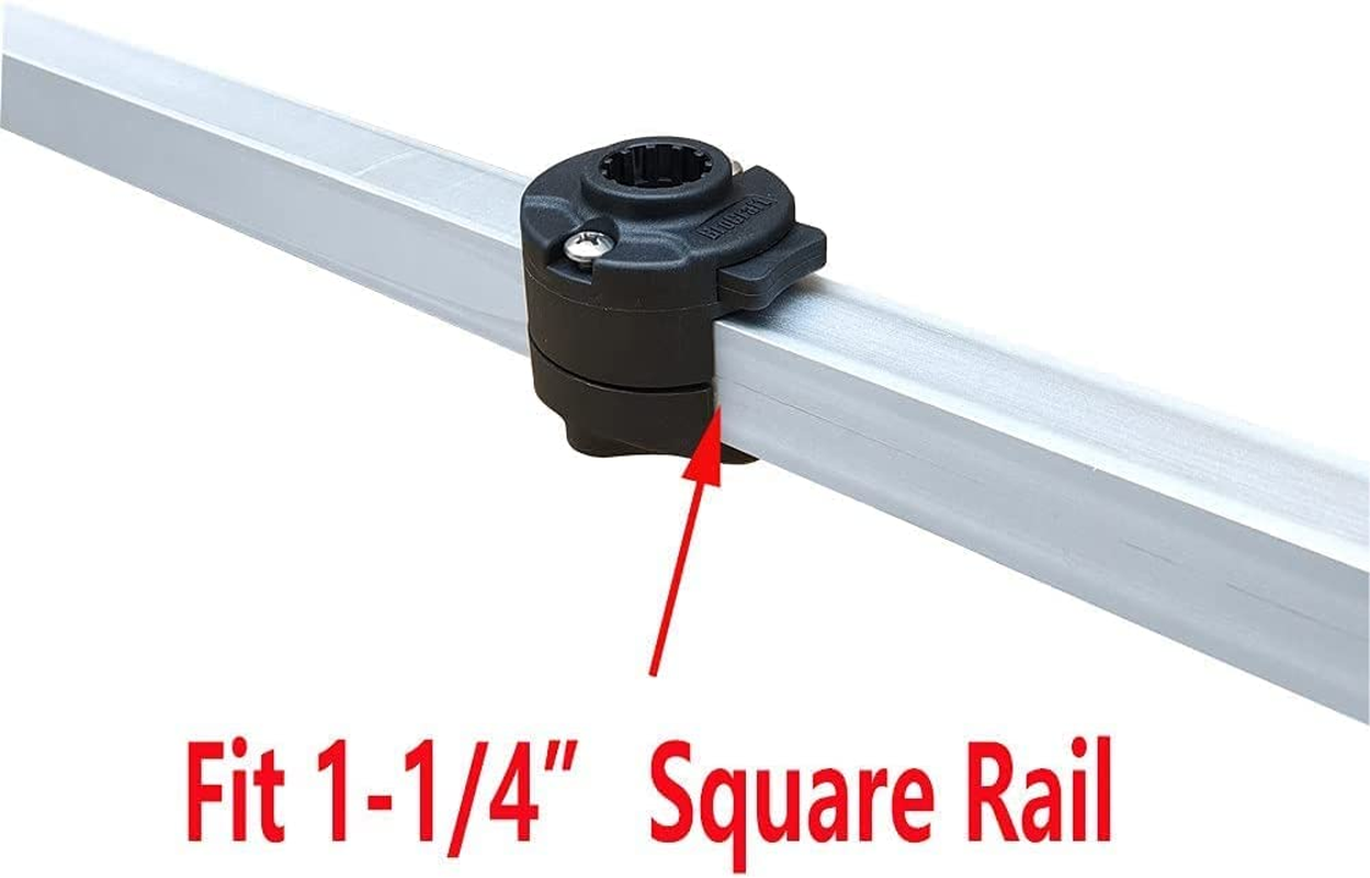 Pontoon Boat Accessories/Pontoon Boat Square Rail Mount Rod Holder eBay