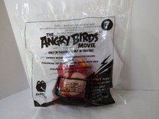 McDonald's Angry Birds Movie 7 Red character figure toy, from 2016