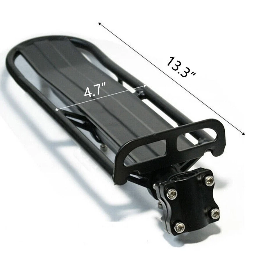 Suporte para bolsa de carga retrátil de alumínio para bagagem de bicicleta - Imagem 3 de 4