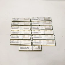 Lot of 13x32GB=416GB Samsung M386B4G70DM0-CMA3 4RX4 PC3-14900L Server Memory