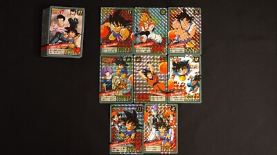 CARTE DRAGON BALL Z Super Battle Goku Vegeta SSJ Prism card dbz Power