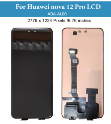 For Huawei Nova 12 Pro LCD Display Screen Touch Digitizer Assembly
