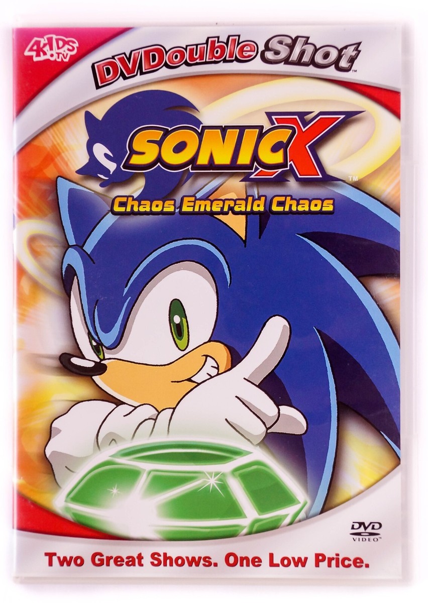 Sonic X: Chaos Emerald Chaos / Unfair Ball-DVD Double Shot-4KidsTV