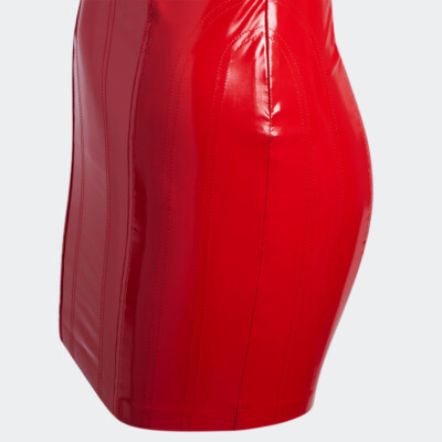 ivy park red latex dress Park Adidas Latex Dress Ivy Park Latex Body IVY PARK Latex Tank Dress Red Stylerunner