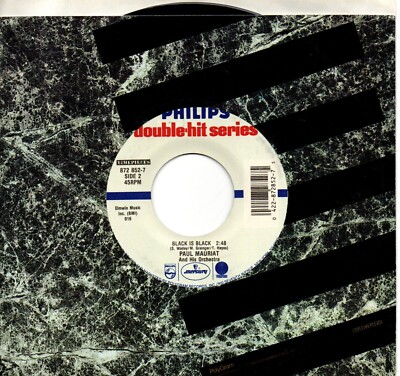Paul Mauriat:Black is black/Loev is blue(L'amour est bleu) :Re-Issue