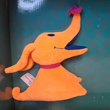 Nightmare Before Christmas Plush (Neon) Jack Skellington's Friend Zero 9" New