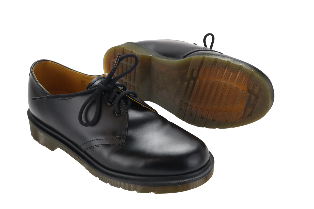 Dr.Martins 3ホール UK：5、EU：38 DR. MARTENS Shoes Women's EU 38 / UK 5 Rigid Leather Almond Toe