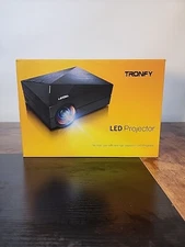 LED Projector Black the most Cost-efficient High Resolution LED projector Tronfy