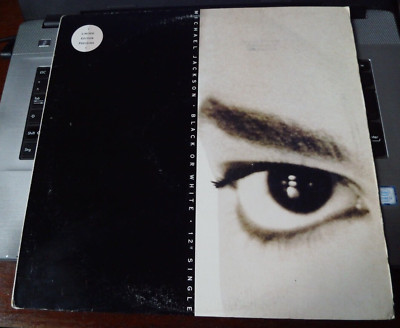 BLACK OR WHITE 12'' MAXI LIMITED EDITION MICHAEL JACKSON VINYL 1991