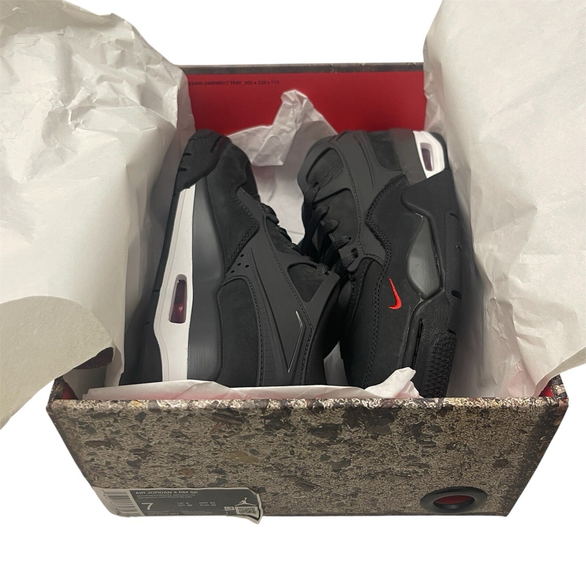 Size 7 - Nigel Sylvester x Air Jordan 4 RM SP Driveway Grey