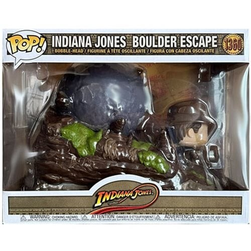 Funko Pop Deluxe Moment Indiana Jones - Indiana Boulder Escape Figure