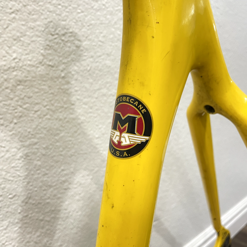 Motobecane Immortal Pro Carbon Fiber Road Bike Frame 60cm Large Racing Fork 700c - Picture 5 of 11