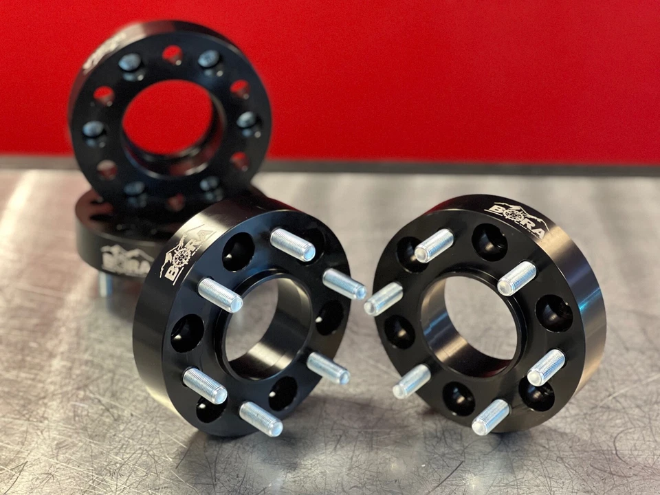 ESPACIADORES DE RUEDA BORA PARA NISSAN TITAN XD (2016-2024), 1,00" DE ESPESOR (4) - HECHO EN EE. UU. Foto 3 de 4