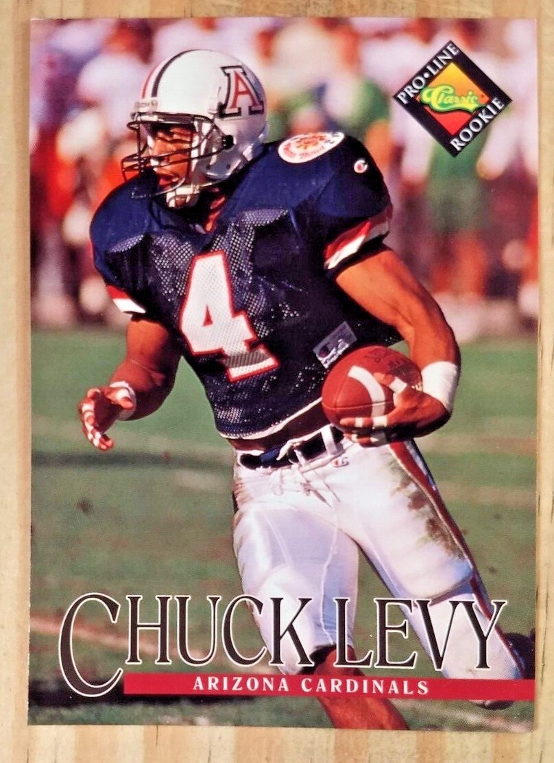 1994 CLASSIC PRO CHUCK LEVY ROOKIE CARD#361 NM-MT CARDINALS 49ERS