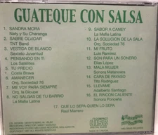 CD GUATEQUE CON SALSA Pensando en ti Satelites Sabor Caney Mafia Latina Mi fruto