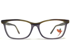 Maui Jim Eyeglasses Frames MJO2110-56A Clear Purple Brown Horn 52-15-135