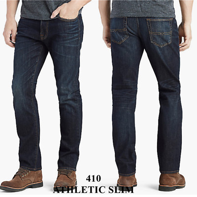 Lucky Brand,Men's Jeans.''410 ATHLETIC SLIM '' Mid Rise-Relaxed Fit-Tapered Leg