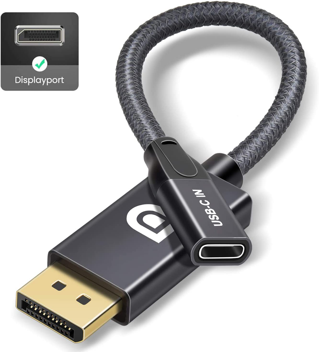 Displayport Cable Usb C Female To Mini Displayport Male Universal