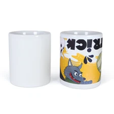 USA Warehouse Sublimation Blanks 11oz White Ceramic Candle Jar Holder 36pcs