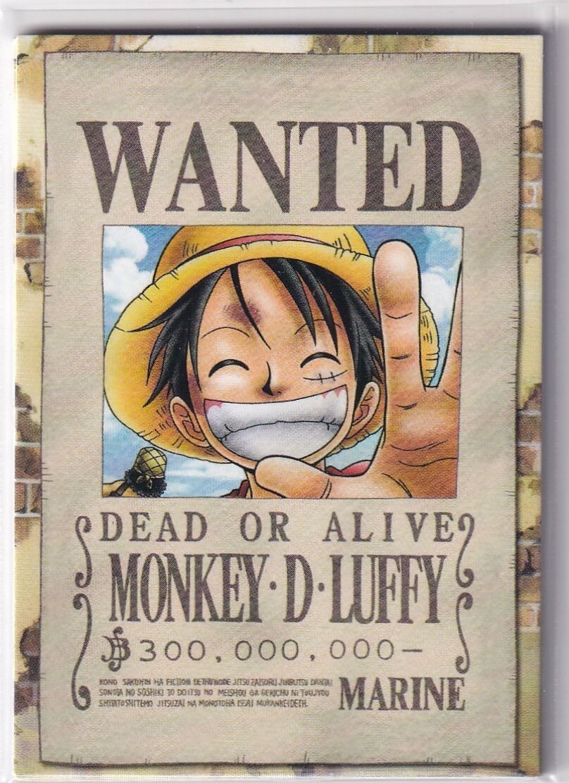 Panini One Piece Epic Journey Trading Cards Karte Nr. 121 Wanted