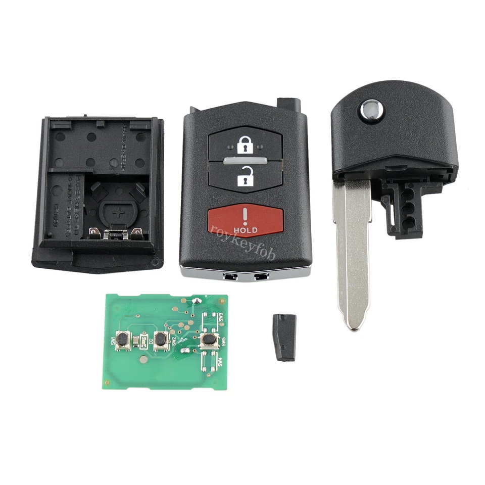 Mando a distancia de repuesto para Mazda 2 5 CX-7 CX-9 BGBX1T478SKE125-01 Foto 4 de 4