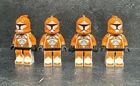 LEGO Star Wars Minifigures - Bomb Squad Troopers  Lot X4 phase 1 (sw0299)