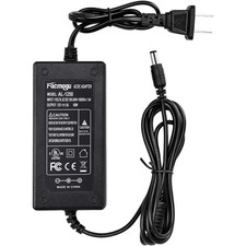 Facmogu 12V 5A Power Supply, AC DC Adapter, Converter 100-240V to 12