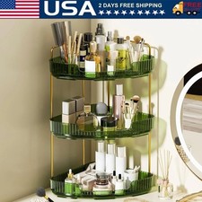 3-Tier Corner Bathroom Counter Organizer,Countertop Perfume Tray Vanity