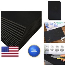 Excelsis Design Black Foam Board 12 x 18 15 Pack, 3/16" 5mm Thick Foam Core