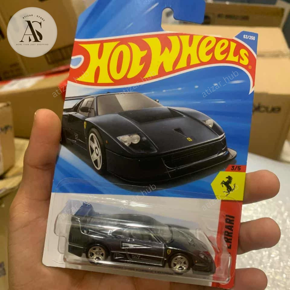 2026 Hot Wheels Super Treasure Hunt Ferrari F40 Competizione STH Long Card - Image 3 of 4