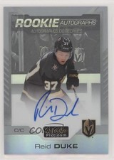 2020-21 O-Pee-Chee Platinum Rookie Auto Rainbow Reid Duke #R-RD Auto au7
