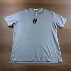 Johnnie O Hangin Out Duncan Polo Mens XL Blue Short Sleeve Performance READ NWD