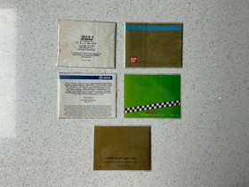 nintendo manual lot, vintage, nes, dragon spirit, day dreamin&rsquo; davey, etc. 