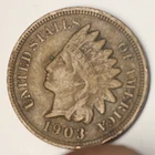 1903 Indian Head Penny - Beautiful XF Coin - Diamonds + Full Liberty