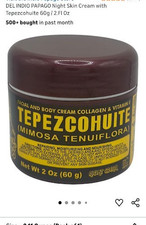 Del Indio Papago Tepezcohuite Facial Night Skin Cream - Hydrating Cream