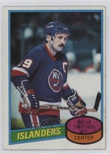1980-81 Topps Scratched Bryan Trottier #40 HOF 1pt9