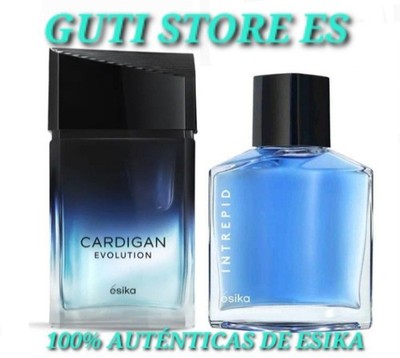 CARDIGAN EVOLUTION & INTREPID EAU DE TOILETTE BY ESIKA NEW AND SEALED BOX 