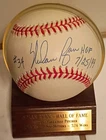 New ListingNolan Ryan #34 Hor 7/26/99 Autographed OaAL Baseball In Display Holder