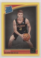 2018-19 Panini Donruss Rated Rookies Yellow Flood Kevin Huerter #184 1p5