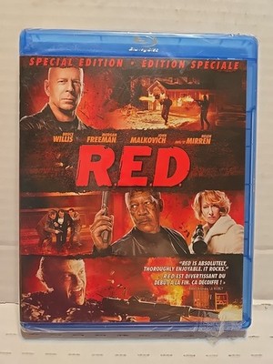 R.E.D. (Special Edition) [Blu-ray] (2011) Bruce Willis Morgan Freeman Sealed 
