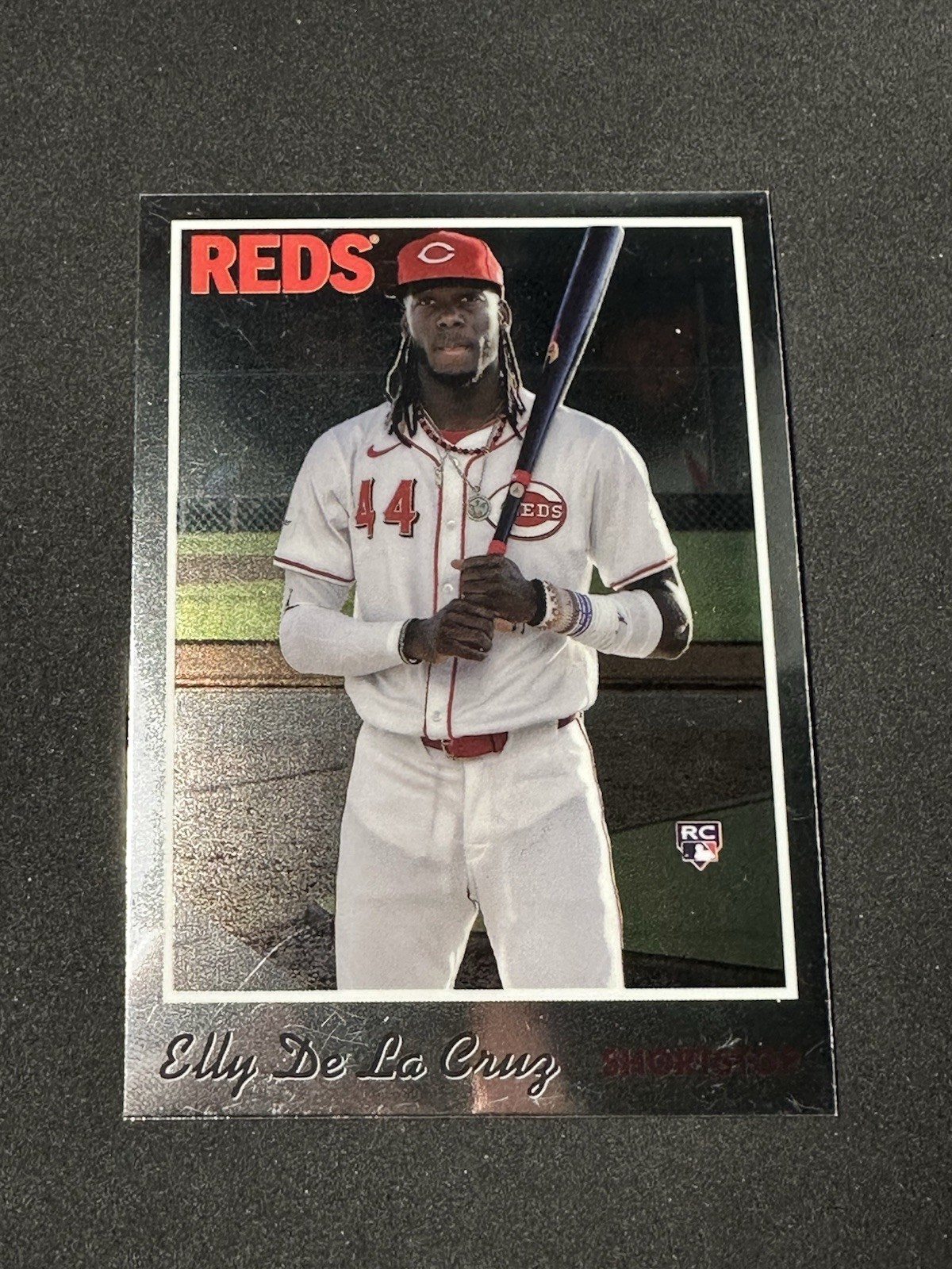 💥2024 Topps Chrome Lids Mitchell & Ness - Elly De La Cruz #16 (RC) SSP💥