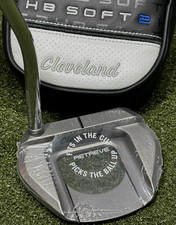 Cleveland HB Soft 2 Retreve Putter Right Hand Steel 35" w/ Headcover NEW
