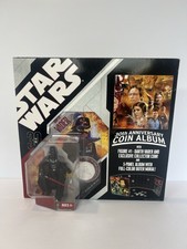 Star Wars 30th Anniversary Darth Vader Coin Album 3.75 Figure 2006 Hasbro New