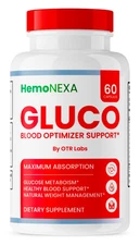 (1 Pack) HemoNexa Pills Advanced Blood Health Support Vitamin Hemo Nexa 60 Caps