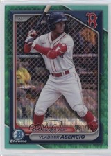 2024 Bowman Draft Chrome Aqua Wave Refractor /125 Vladimir Asencio #BDC-149 17eh