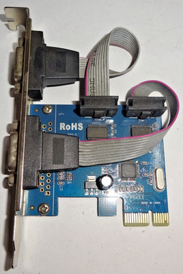 WCH CH382L SERIELL RS-232 Ports***PCI-e CONTROLLER KARTE***#GK12139