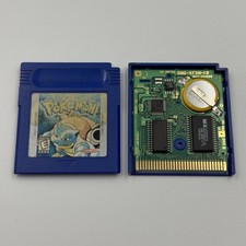 Pokemon Blue Version Nintendo Game Boy, 1998 GBC New Save Battery AUTHENTIC