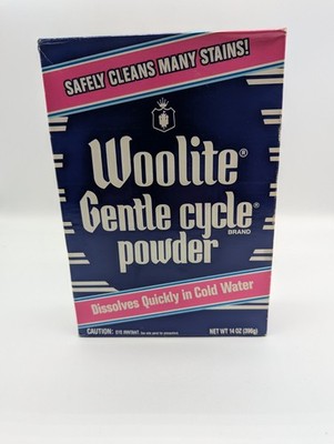 Woolite Gentle Cycle Powder Vintage 1982 Box Open Movie Prop