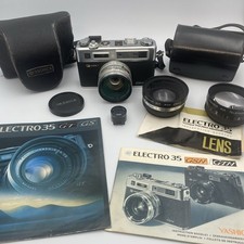 YASHICA ELECTRO 35 GSN Spiderman Model 45mm f1.7 W/ Conversion Kit  Rangefinder